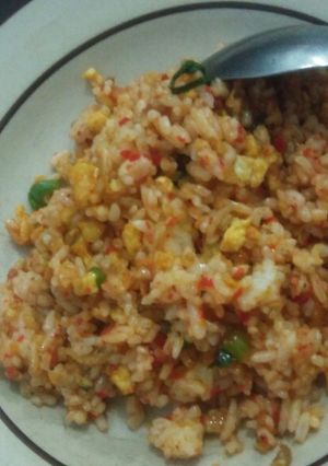 Foto resep Nasgor telur buncis