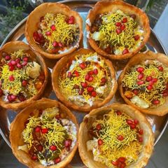 A picture of Katori chaat recipe.