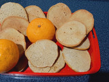 BUÑUELOS DE MANDARINA🍊 AL HORNO