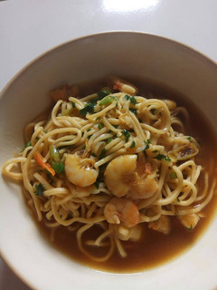 Foto resep Mie rebus udang