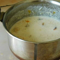 A picture of Rice Vermicilli Payasam.