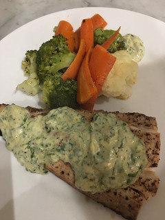 A picture of Pan fried zesty Yellowtail.