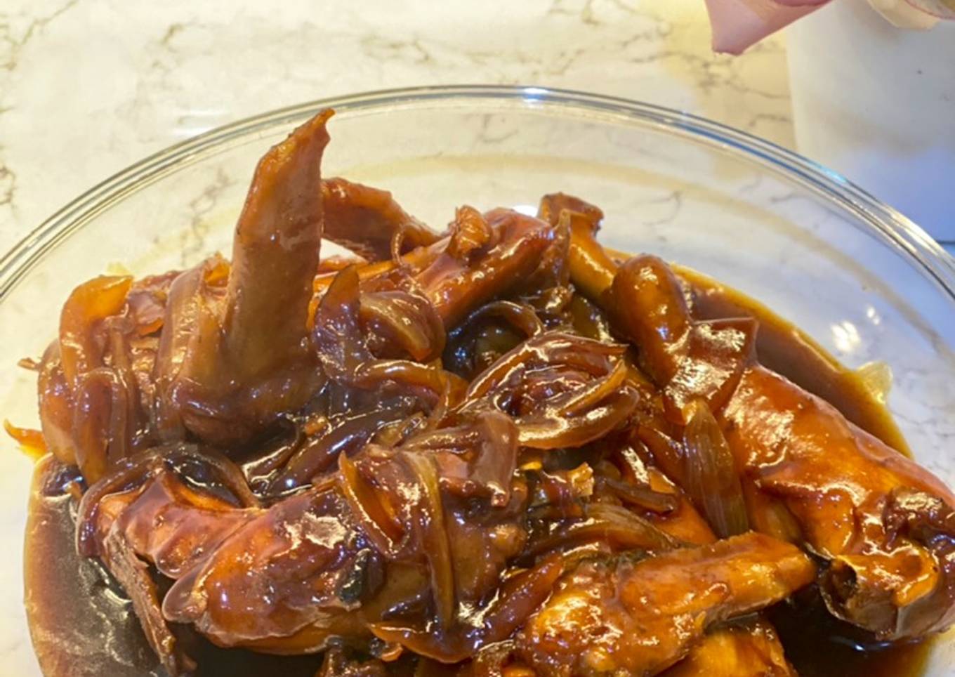 Ayam goreng saus Inggris