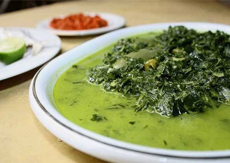 Sayur Daun Ubi tanpa santan