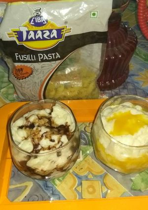 A picture of Fuslli pasta Dessert.