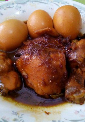 Foto resep Semur Ayam Telor Kecap
