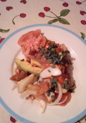 Una foto de Filete de pollo con vegetales