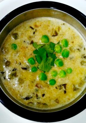 A picture of Methi Matar Malai.