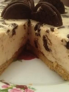 Una foto de Pay de galletas oreo