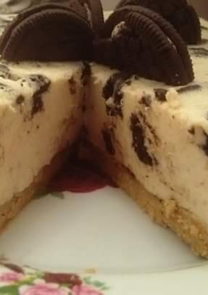 Una foto de Pay de galletas oreo