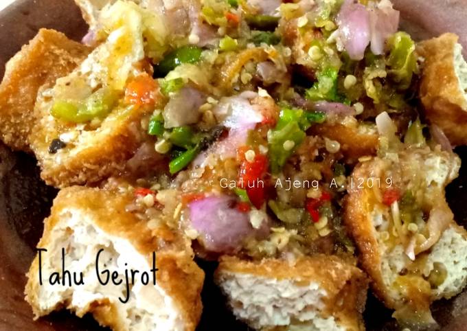 Resep Tahu Gejrot Oleh Galuh Ajeng Anggraeni Cookpad