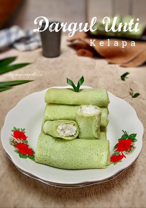 Foto resep Dadar Gulung Unti Kelapa
