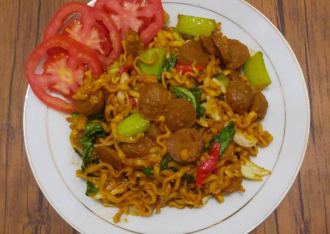 Mie Goreng Pedas Sederhana