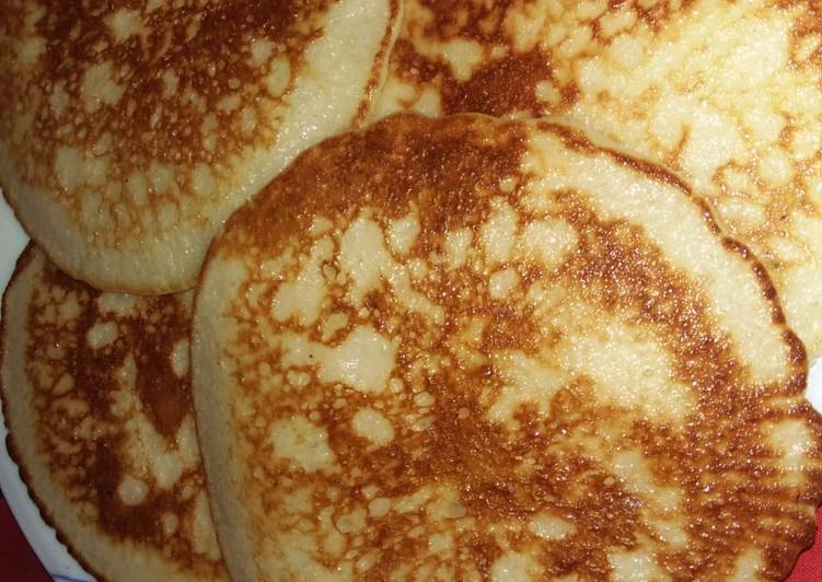 Steps to Prepare Ultimate Rice pancakes|vibibi #4weekschallenge #charityrecipe