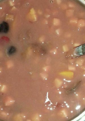 Gyümölcsleves recept fotója