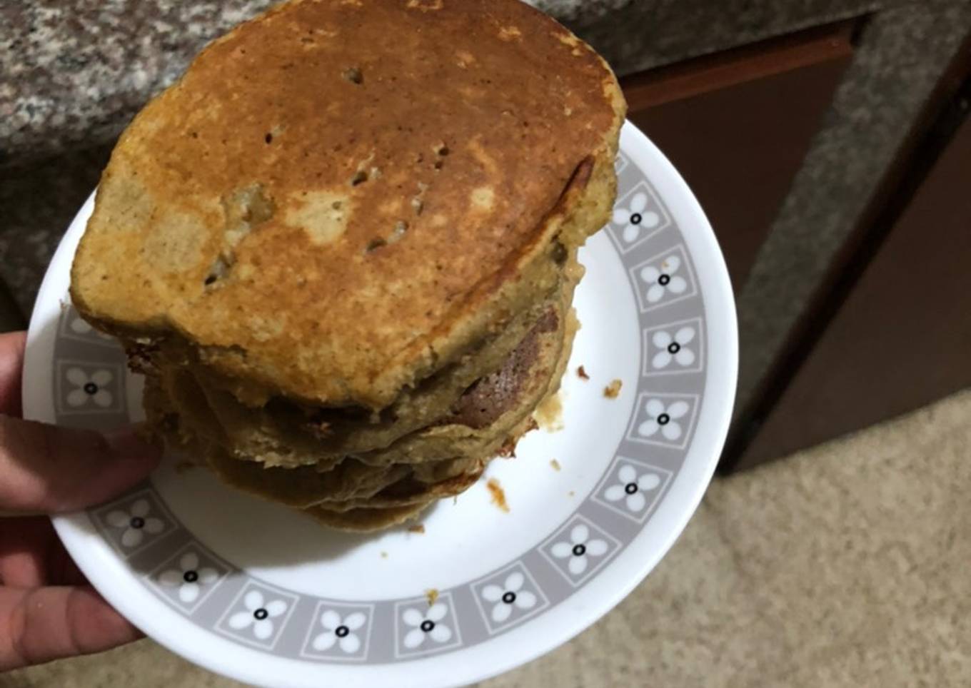 Pancake de avena saludable