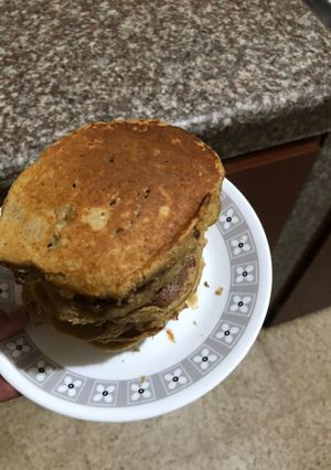 Una foto de Pancake de avena saludable