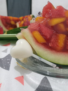 Foto resep Puding Semangka Mangga
