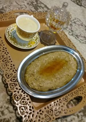 صورة لوصفة معصوب بالسمن البلدي والعسل