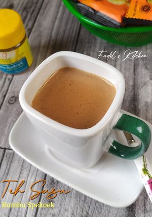 Foto resep Teh Susu Bumbu Spekoek/Bumbu Bolu Lapis (Teh Bumbu Ala India)