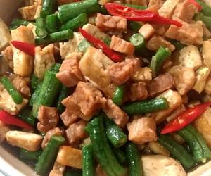 Resep Terbaik 136. Tumis Tahu Tempe Kacang Panjang Enak Sempurna