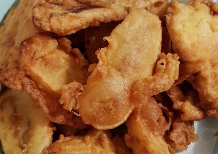 Pisang goreng krispi ala lia