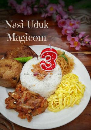 Foto resep Nasi Uduk Magicom