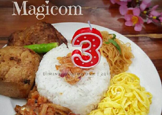 Resep Nasi Uduk Magicom Anti Gagal