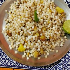 A picture of Sabudaana khichdri.