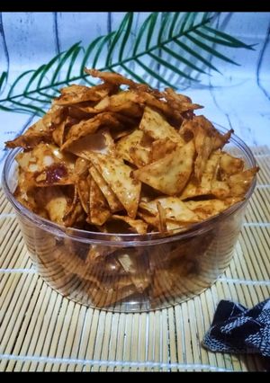 Foto resep Keripik kulit pangsit
