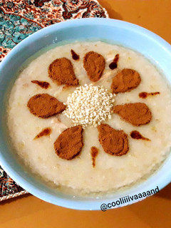 عکسی از دستور حلیم آسان با بلغور گندم و مرغ