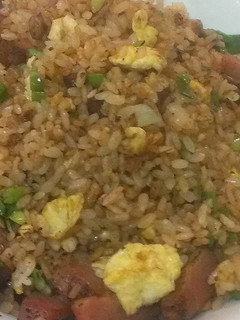 黑胡椒豬肉炒飯 ~ 剩菜大變身 的食譜成品照片