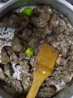 صورة لوصفة كبده فراخ