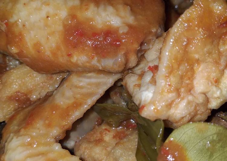 Resep Bali sayap ayam tahu super pedas yang Sempurna