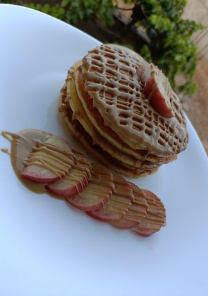 صورة لوصفة بان كيك بالزبادي 🥞