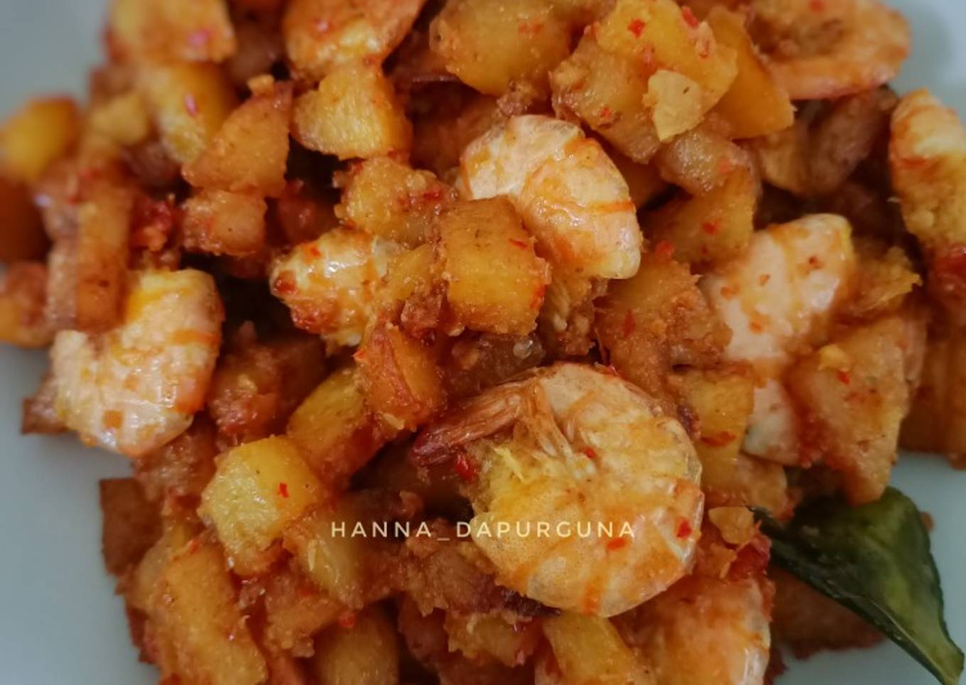 Sambel Goreng Kentang Udang