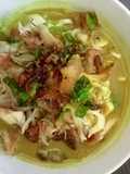 Soto Ayam Salatiga / Soto Ayam Bumbu Kuning / Soto Kuah Kuning