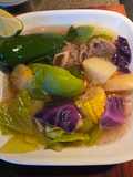 Beef and Vegetable Soup (Caldo Blanco de Res)