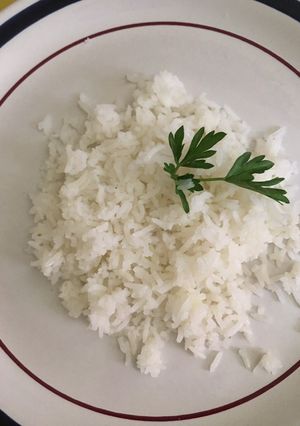 Una foto de Arroz blanco