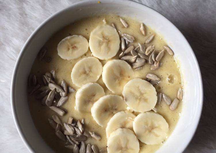 Resep Smoothies bowl (nanas + pisang) Anti Gagal