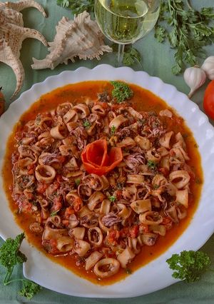 Égei-tengeri kalmárhal recept fotója