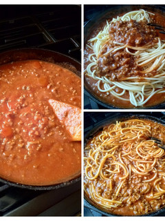 A picture of Spaghetti & Meat.