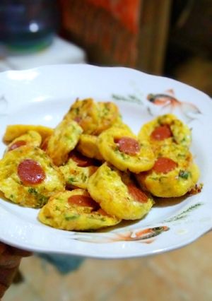 Foto resep Telur sosis ala ribet