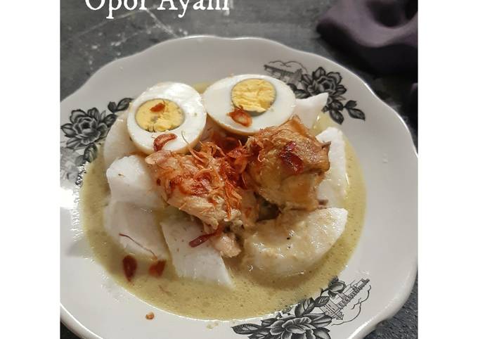 Resep Lontong Opor Ayam Oleh Lila Lestari Cookpad