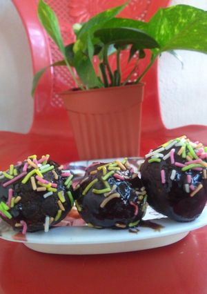 A picture of Cake pops.