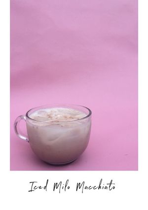 Foto resep Iced Milo Macchiato