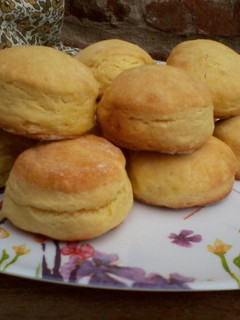 Una foto de Scones dulces