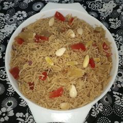 A picture of Jaggery Rice.
