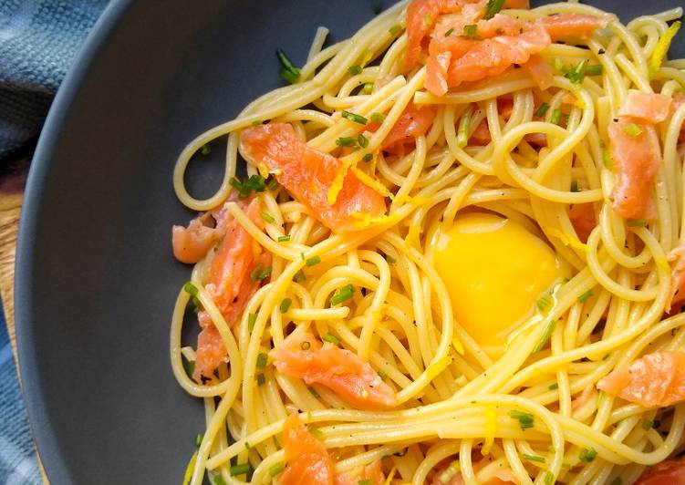 Step-by-Step Guide to Prepare Homemade Salmon ‘Carbonara’