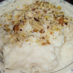A picture of Mazydar Rice kheer.